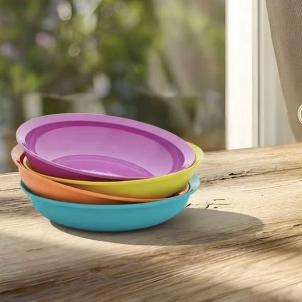 Tupperware 1 set Crescendo Plate wadah makan