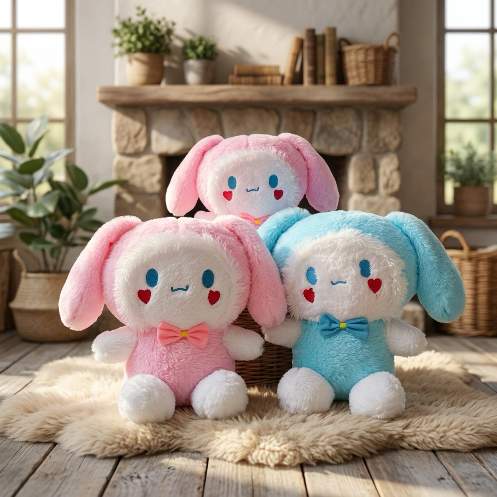 Boneka Cinamonroll Sanrio L Lucu untuk Hadiah Orang Tersayang/ Boneka Sanrio Cinamonroll