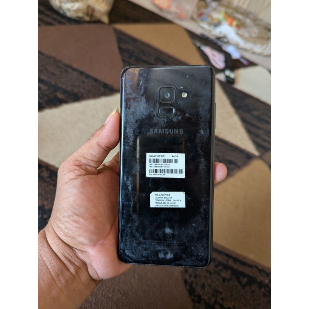 Samsung Note FE pecah lcd (anggap mati total)