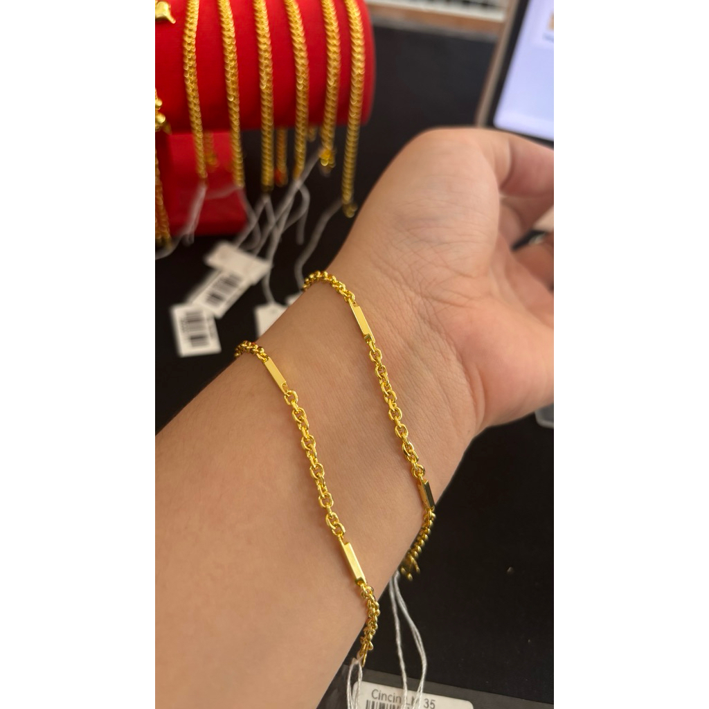 Gelang bambu rante nori