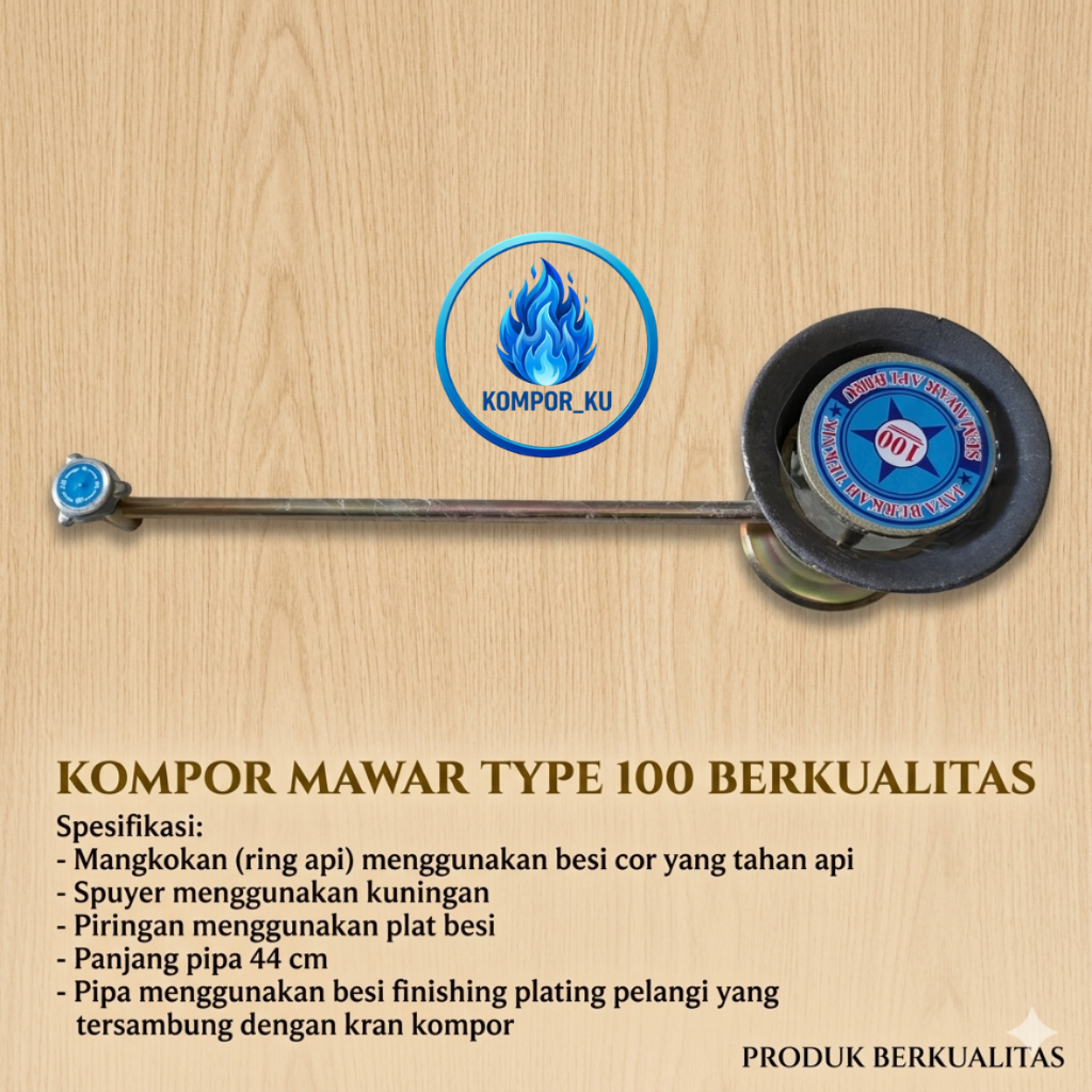 Kompor Mawar 100 / Kompor Semawar 100 / kompor / kompor jos / kompor mawar / kompor semawar / mawar 