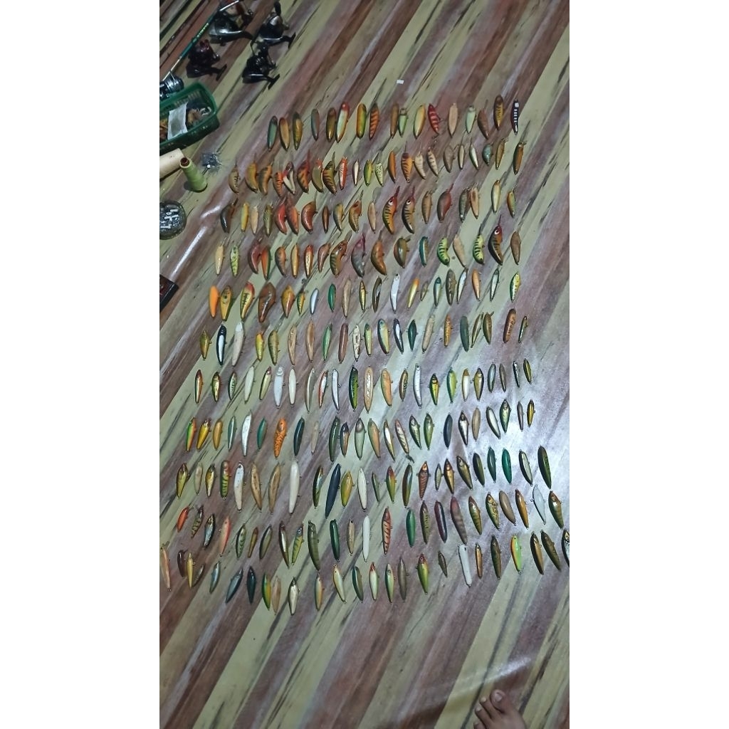 lure handmade borongan total ada 287pcs