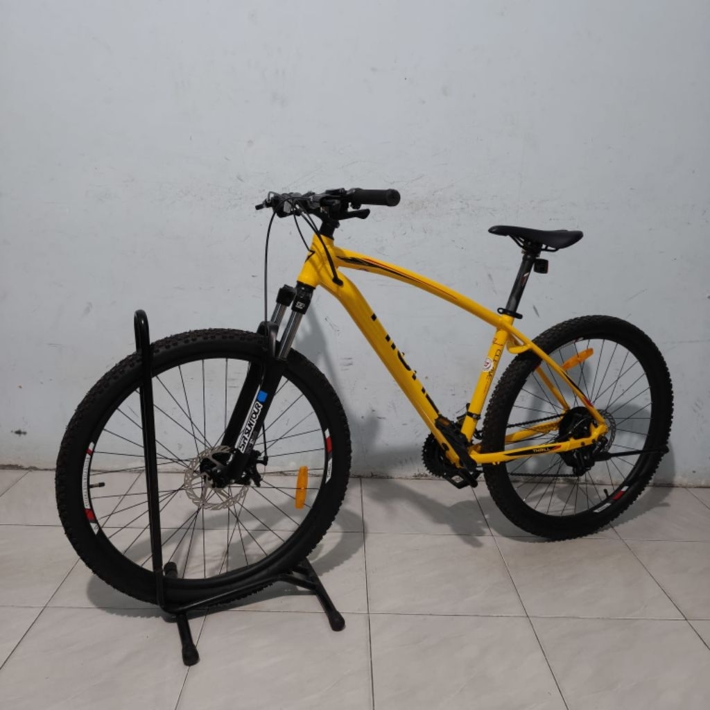 Sepeda Gunung Thrill Cleave Yellow Ukuran 27.5 inci Size L