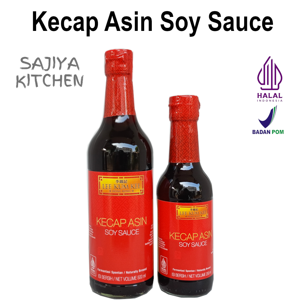 LEE KUM KEE Light Soy Sauce Kecap Asin Halal Pengganti MSG Serbaguna Untuk Aneka Masakan Asia