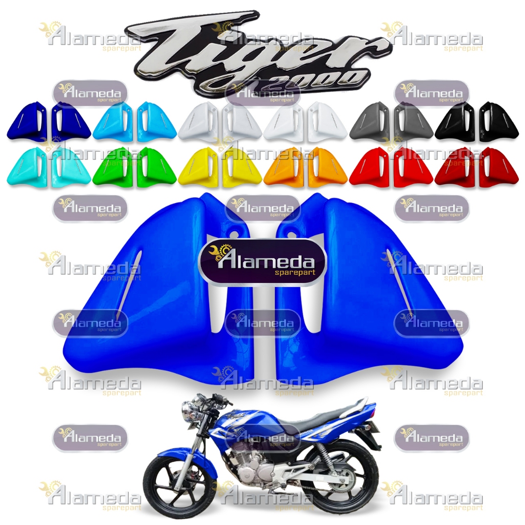 Sayap Tangki Tiger 2000 Lama Kupingan Tiger Lama 2000 Warna Lengkap