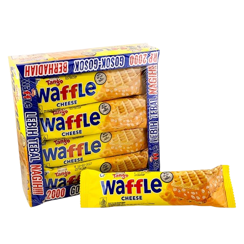 Tango Waffle Biskuit Cheese isi 12x25gr