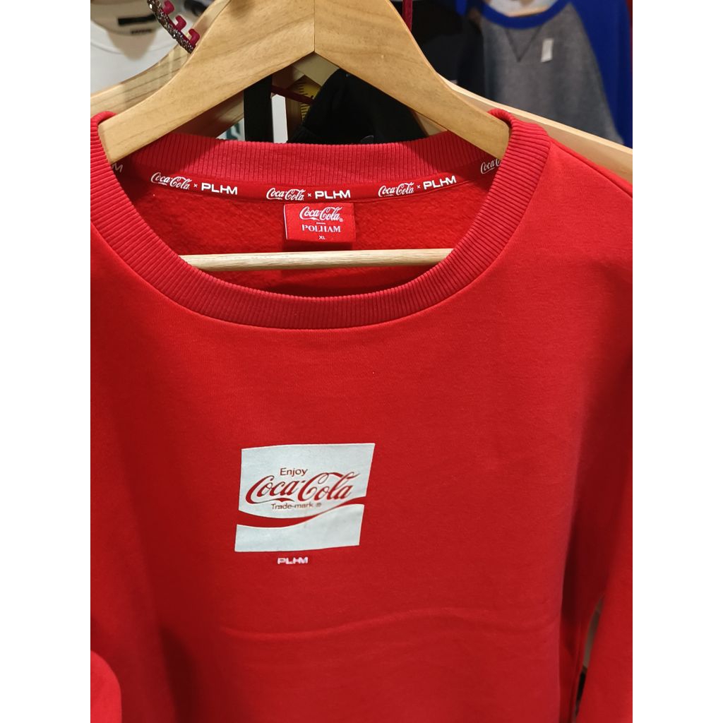 crewneck second polham x Coca-Cola