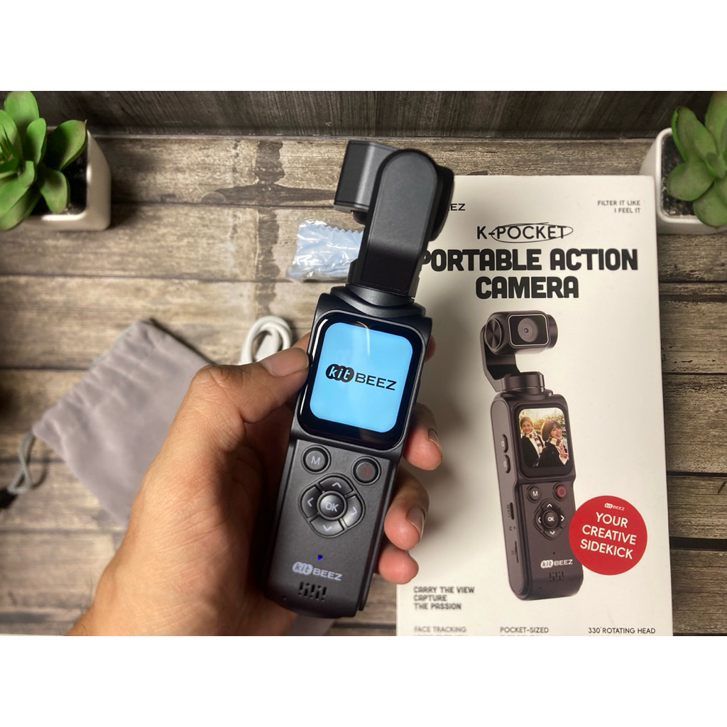 Kitbeez K-pocket kamera vlog murah bekas review saja