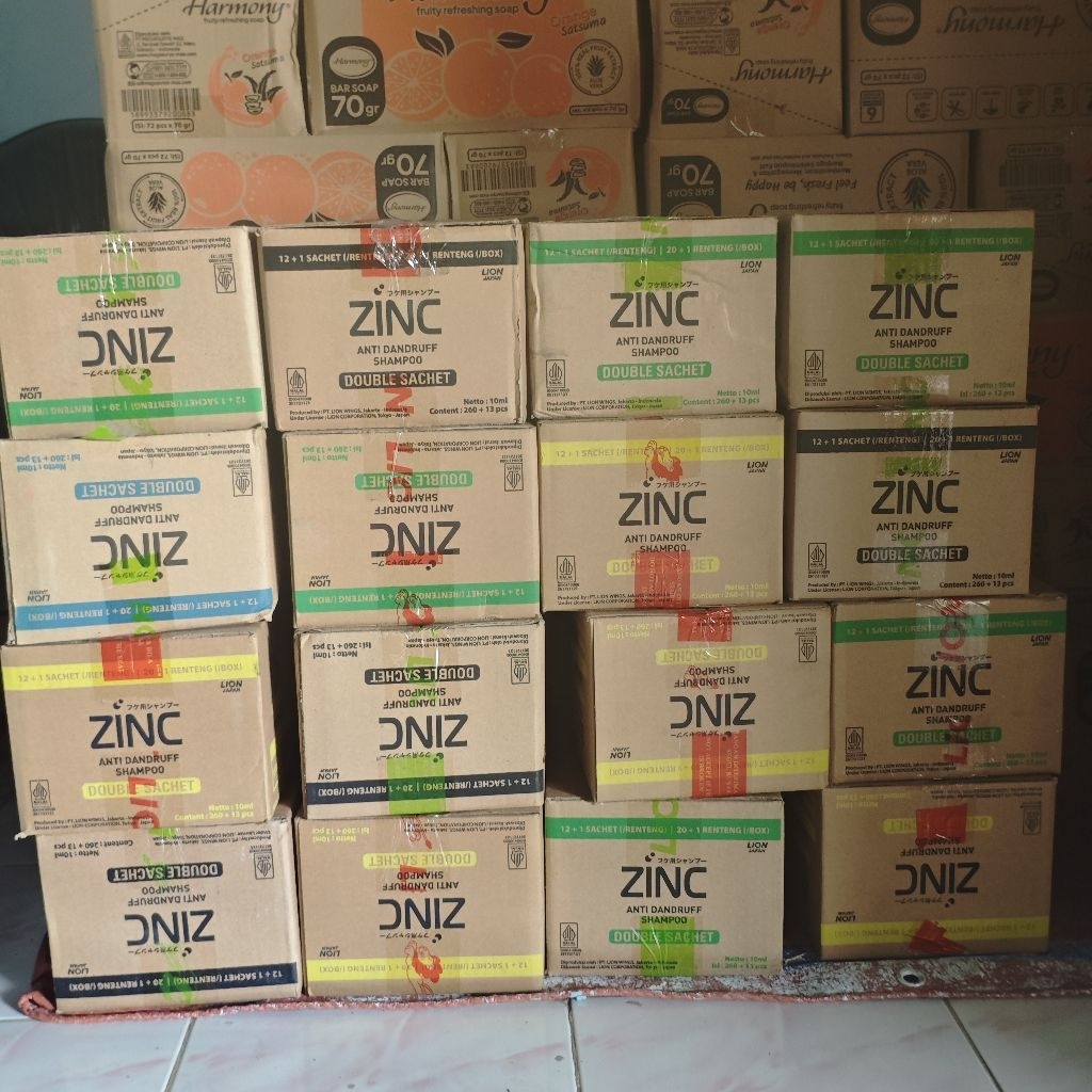 1 Dus Sampo Zinc 10ml 20+1 Renteng