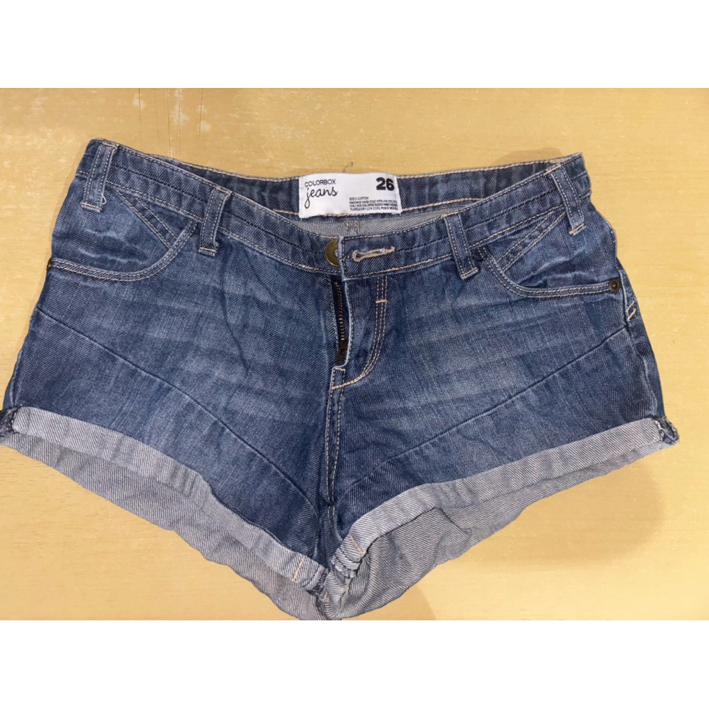 colorbox jeans celana pendek
