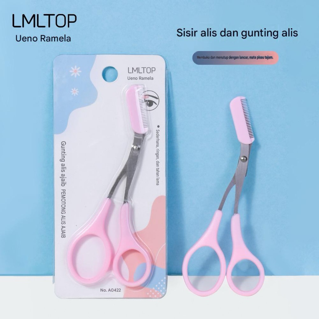 SET Gunting Alis mata pinset Pisau Alis Pencukur Alis Silet Alis Alat Merapikan Alis & Bulu Mata hid