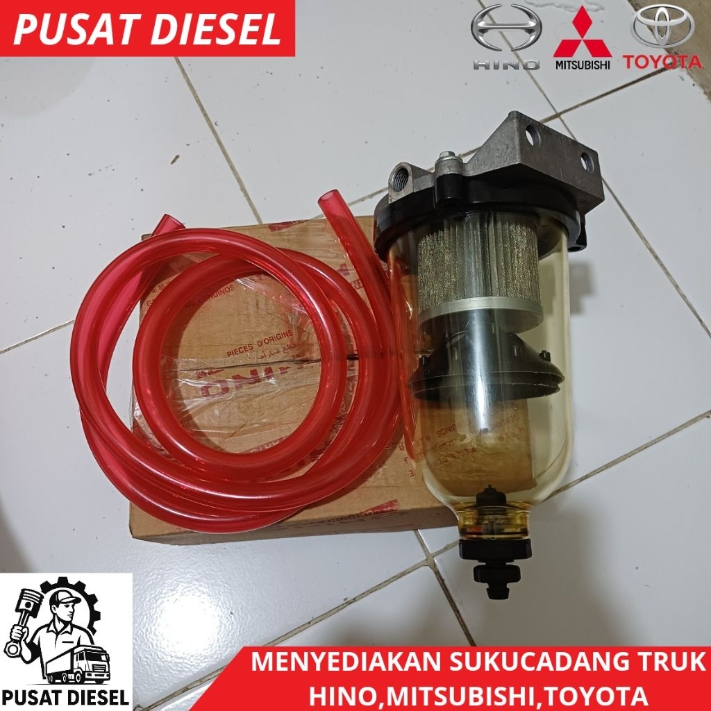 STRAINER FILTER SOLAR + BRACKET HINO 500 DUTRO HINO RANGER NPNK30-3