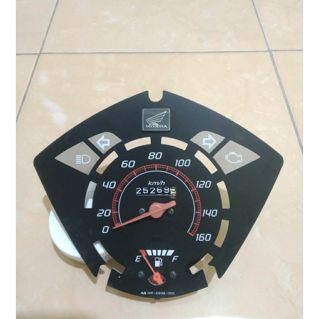 Mesin Spidometer Honda Revo AT Original Second