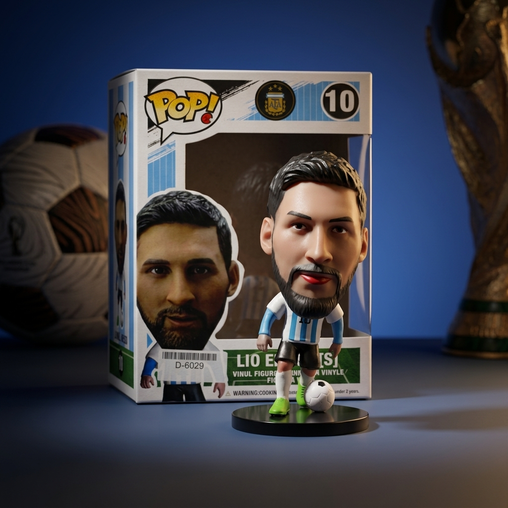 MSM Mainan Anak Koleksi Figure POP Messi - Vinyl Figure