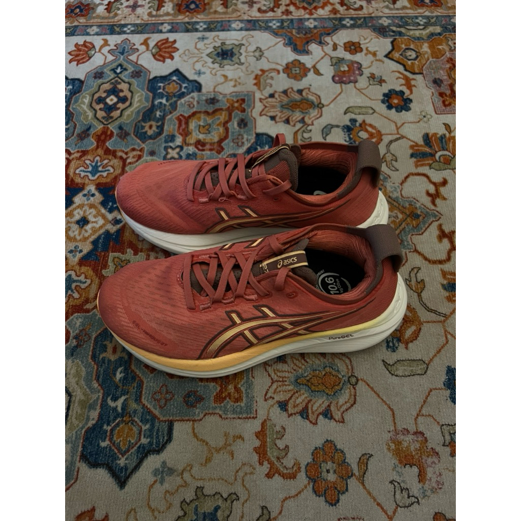 PRELOVED RUNNING SHOES ASICS GEL NIMBUS 27 100 % ORIGINAL SIZE 37.5