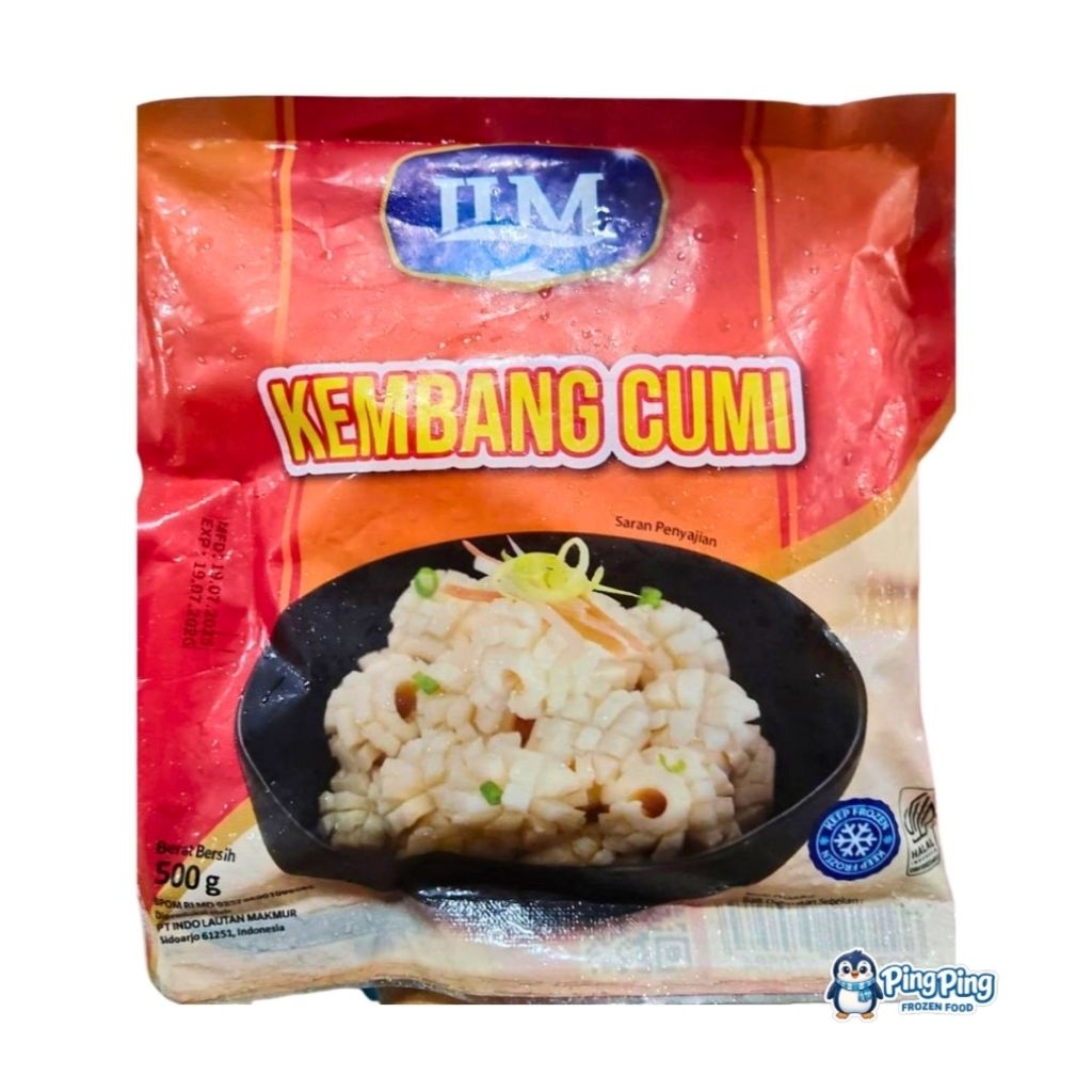 ILM Premium Kembang Cumi Premium 500gr Squid Flower Steamboat Hot Pot Hotpot Suki Shabu Seblak Olaha