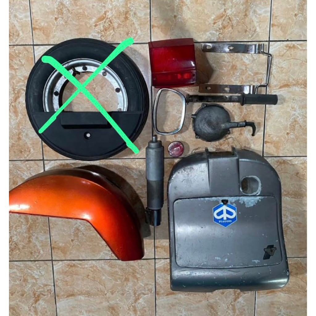 Sparepart Vespa