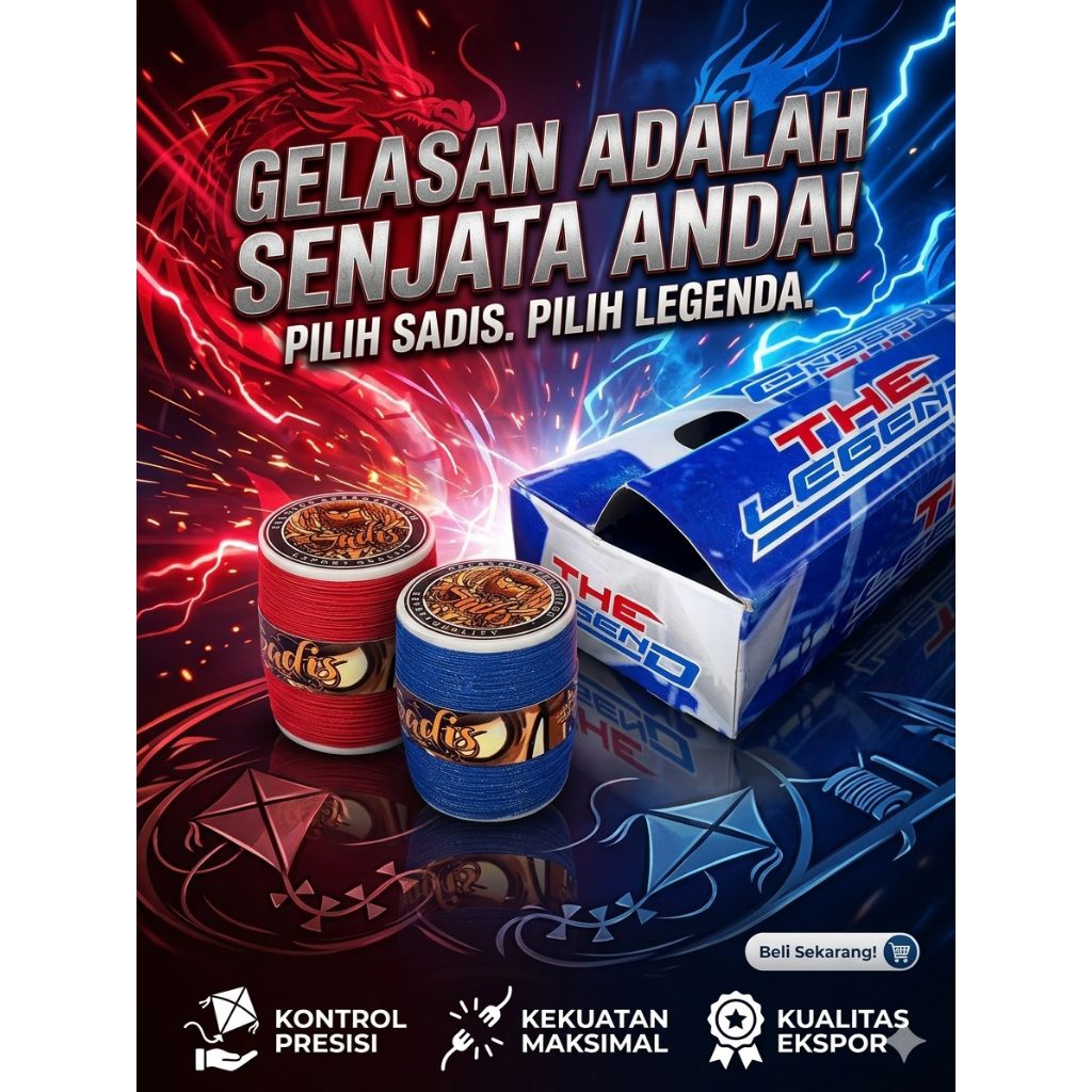 gelasan the legend by deny  SADIS