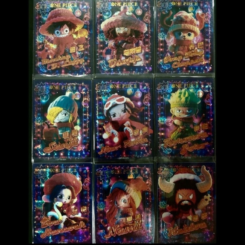 KARTU XR ONEPIECE CCG KABAGO DRAGON 2024 COMPLETE SET 18PCS