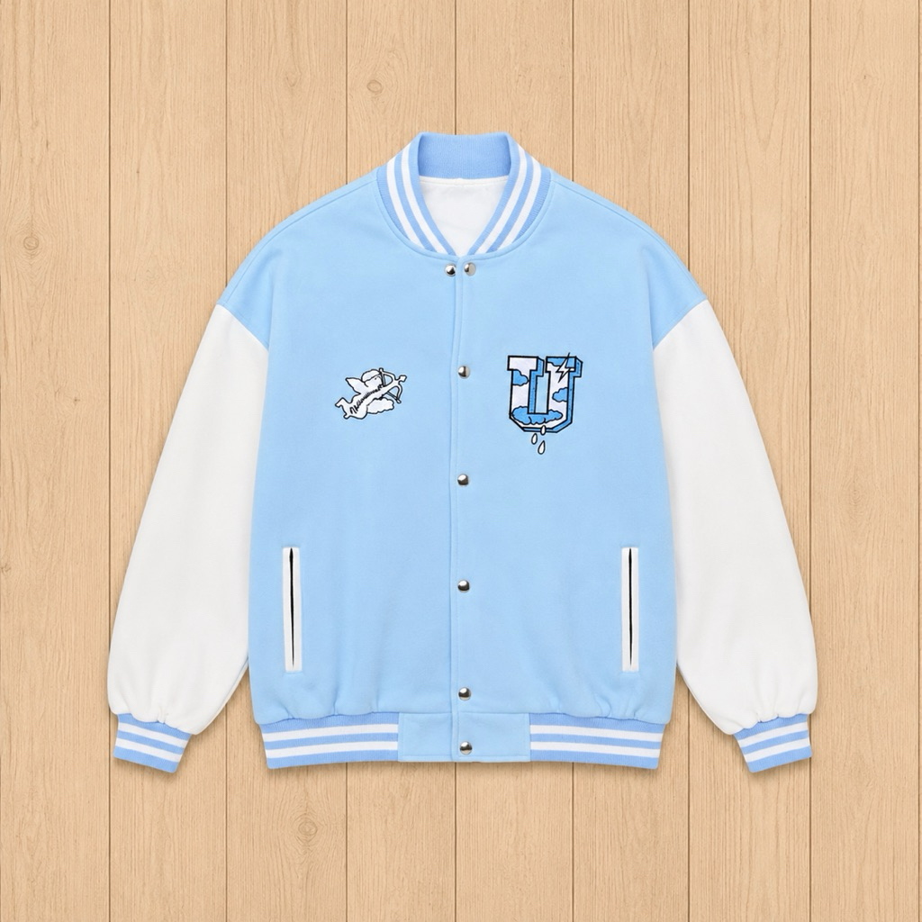 Jacket Varsity baseball undertrap Blue Original