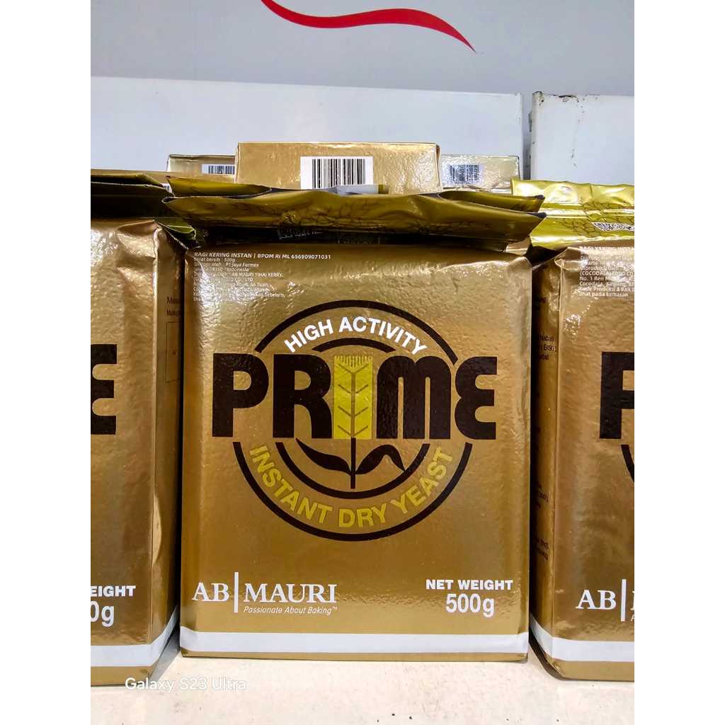 Prime Ragi Kering Instan 500gr - Berkualitas Tinggi, Cocok untuk Roti Gula Tinggi & Rendah