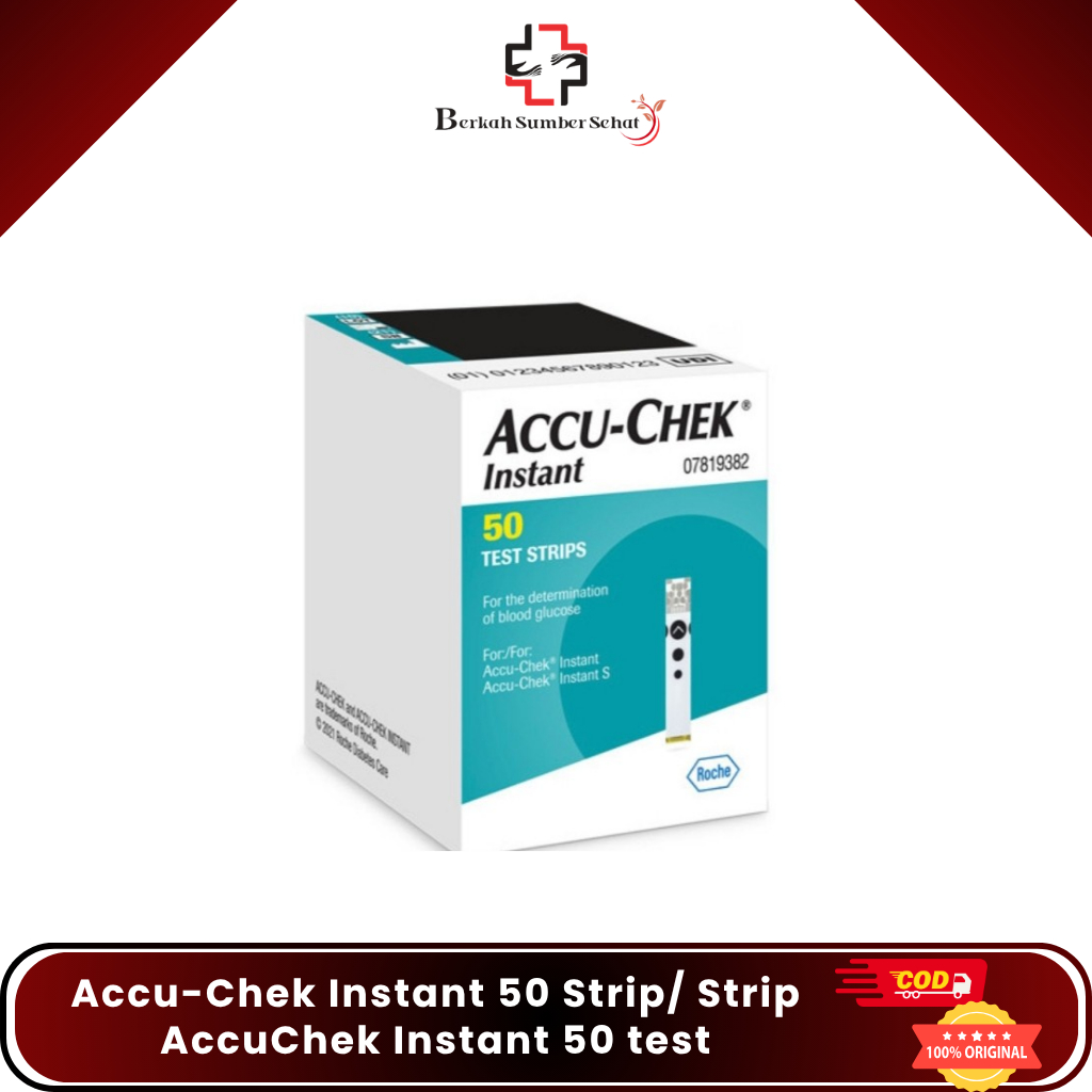 Accu-Chek Instant 50 Strip/ Strip AccuChek Instant 50 test