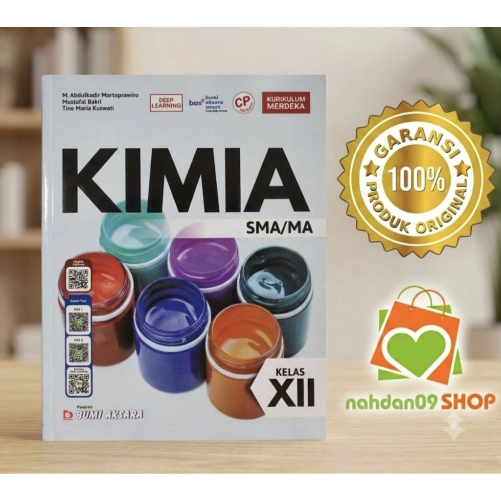 Bumi Aksara KIMIA kls XII 12 SMA MA Kurikulum Merdeka