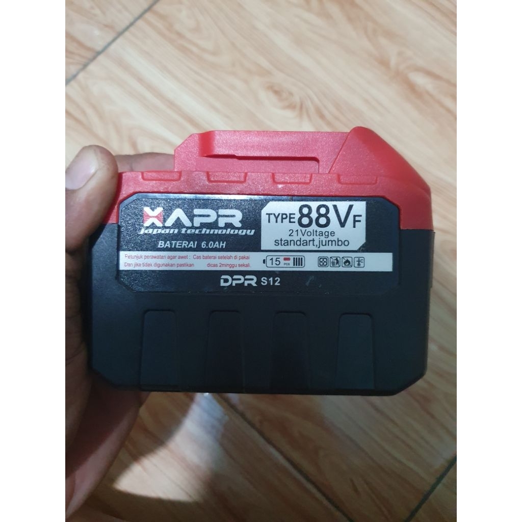 batrai APR Impek bor 15cell original