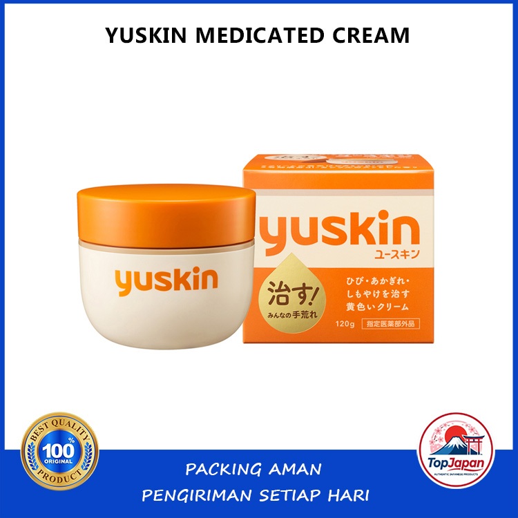 Yuskin foot and hand cream kaki pecah pecah Original store Japan