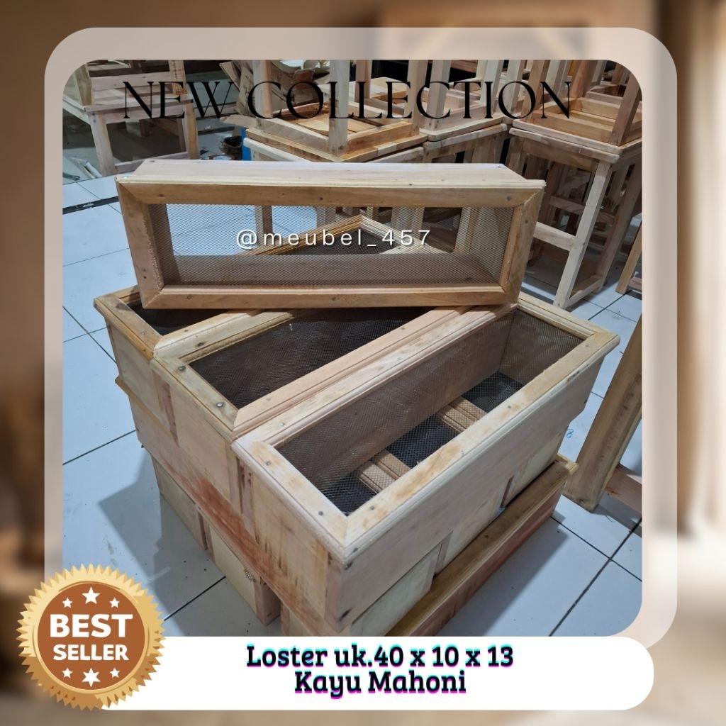 [ TERMURAH ] loster pintu // loster jendela // loster kayu mahoni