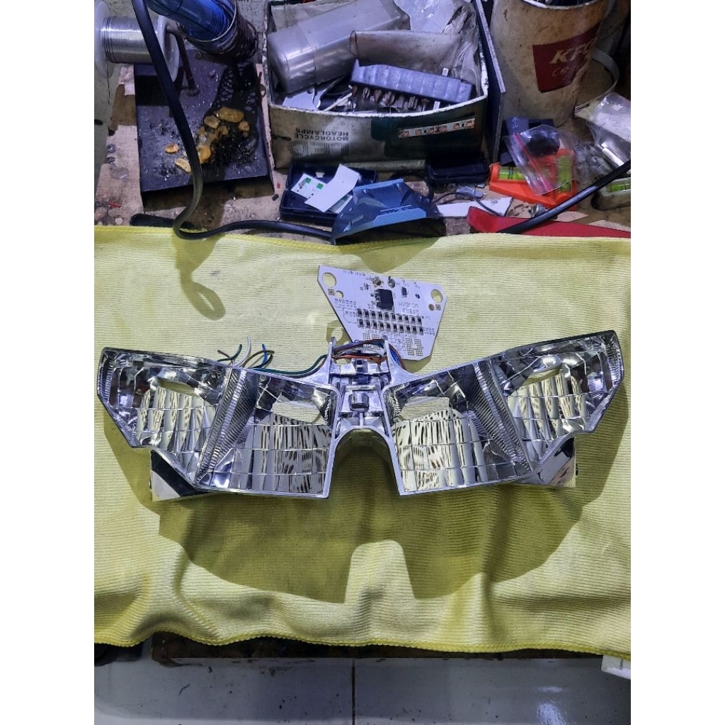 PCB Lampu Vario Led old, Vario 125-150 Led old, Pcb led dan Reflektor