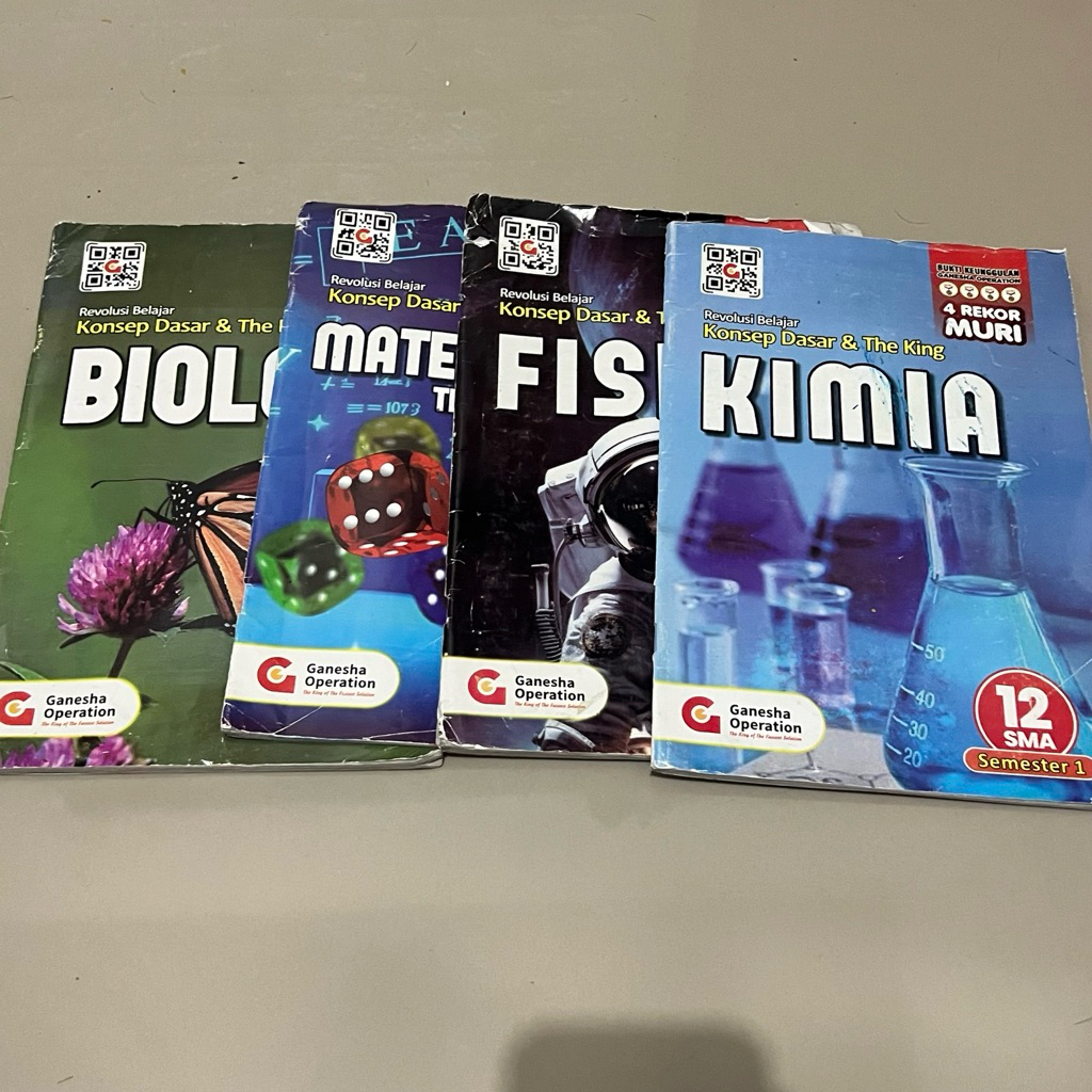 prelove lks / buku koding GO (ganesha operation) the king ipa sma e