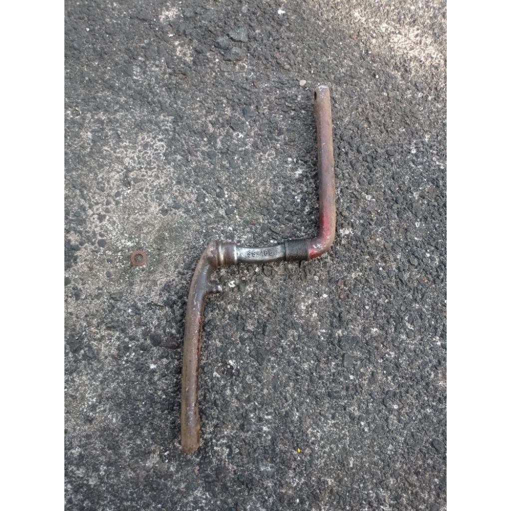 Crank arm sepeda bmx merk taiwn ss 165 second antiq