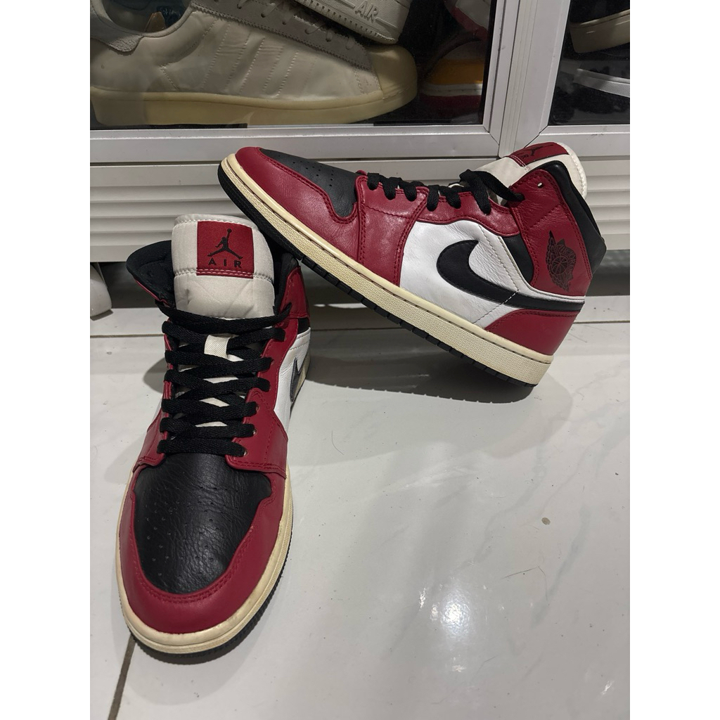 Aj1 Mid "Chicago-BlackToe" size 43/27.5cm