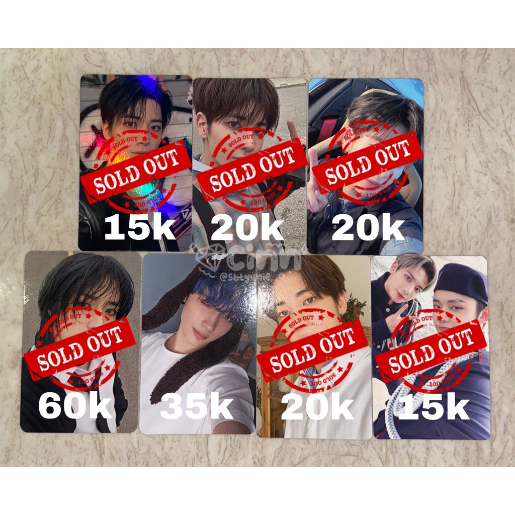 [CLEARANCE SALE] PC TXT Hueningkai Weverse Tomorrow Official Photocard