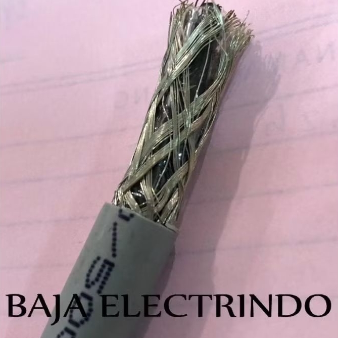 Kabel screen isi 3 LIYCY-JZ 3x0,75mm SMI/DELTA/sejenis per Meter LIYCY 3x0.75 mm