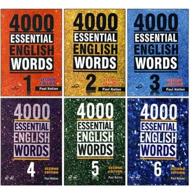 4000 ESSENTIAL ENGLISH WORDS 1-6 COMPLETE BOOKS