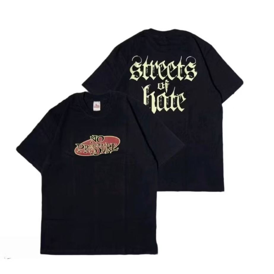 Kaos Band - Tshirt band No Pressure x Street Of Hate bahan Heavy catton 20s