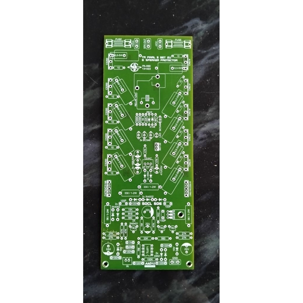 PCB SOCL 506 TR Final 5 Set 2U Speaker Protector SATURN PA - 060