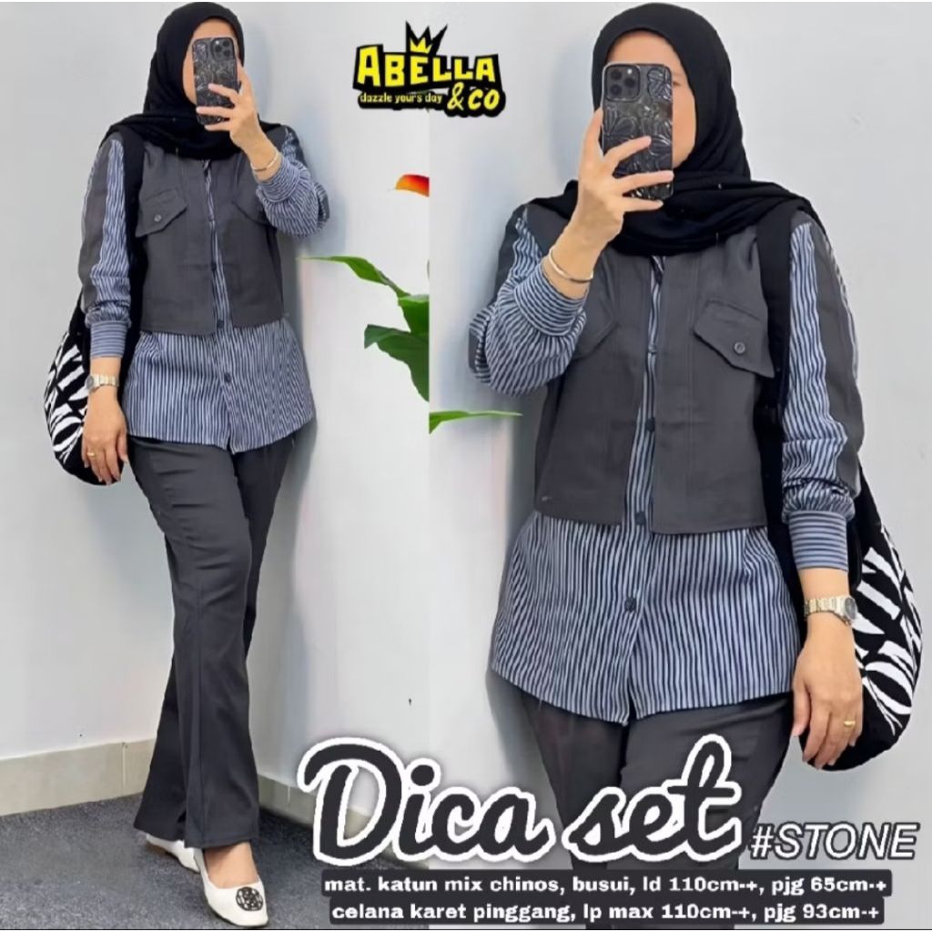 DICA SET WANITA CELAN CUTBRAY