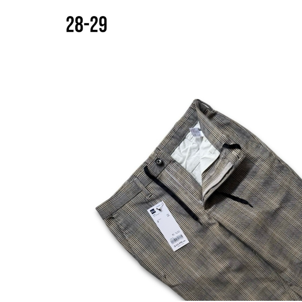 GU Ankle Pants Tartan