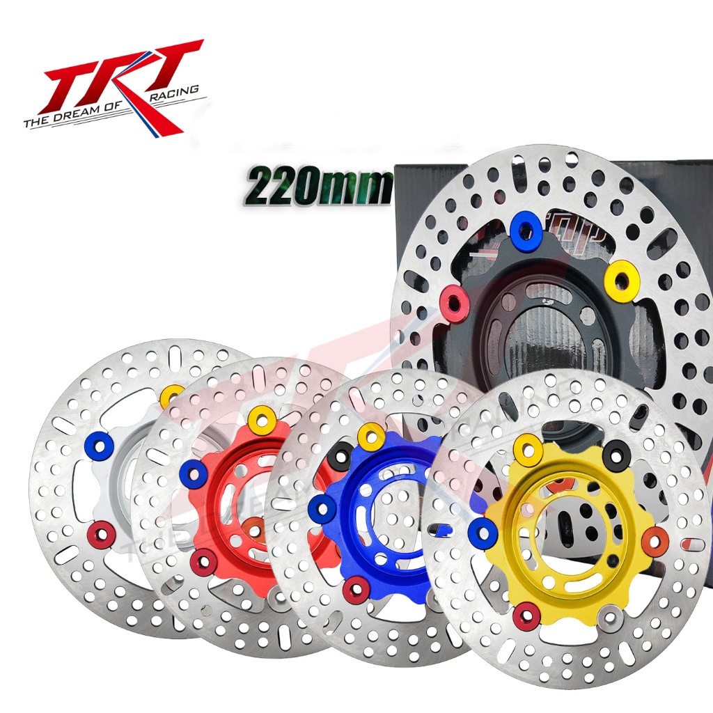 ENKEI Disc Piringan Cakram PSM Karisma / Supra 125 / Supra Fit New 220 mm Floating Piring dan mangku