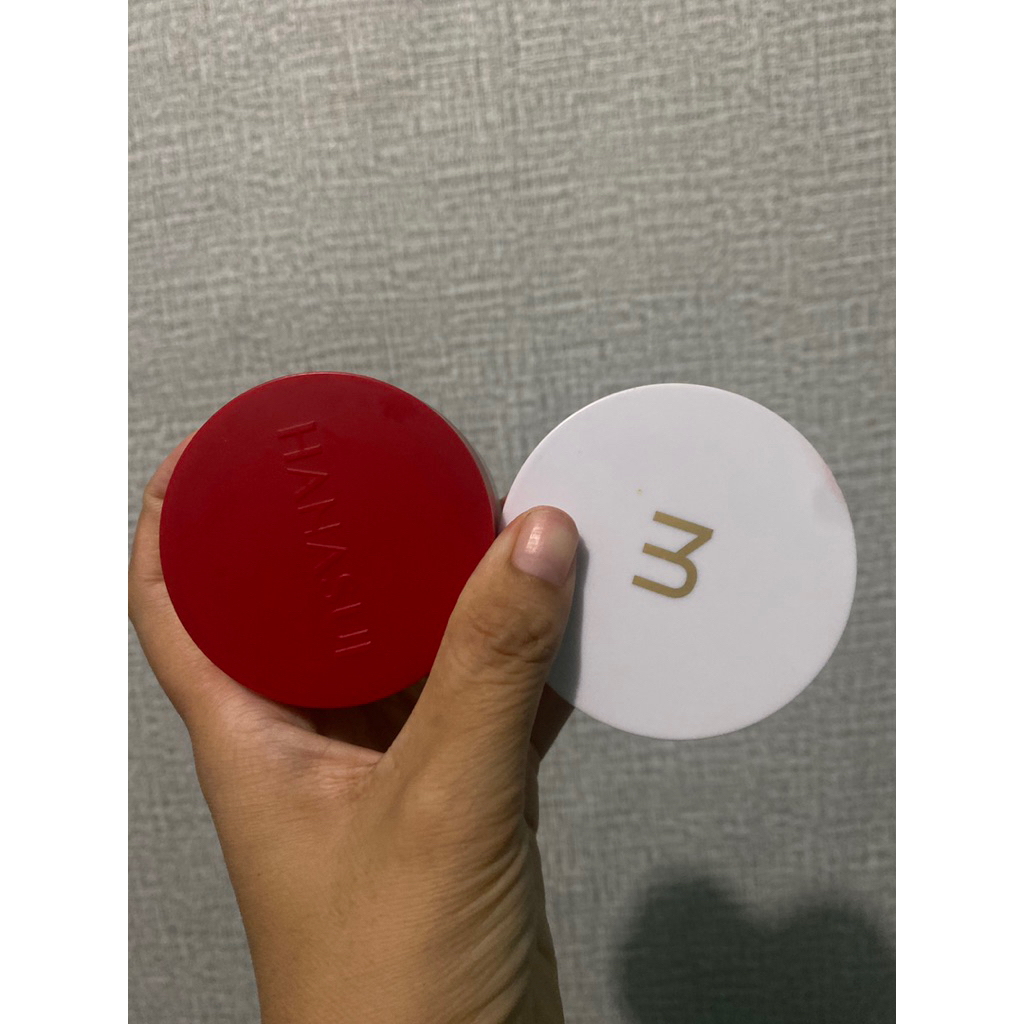 preloved moisturizer retinol hanasui & bedak tabur mercredi