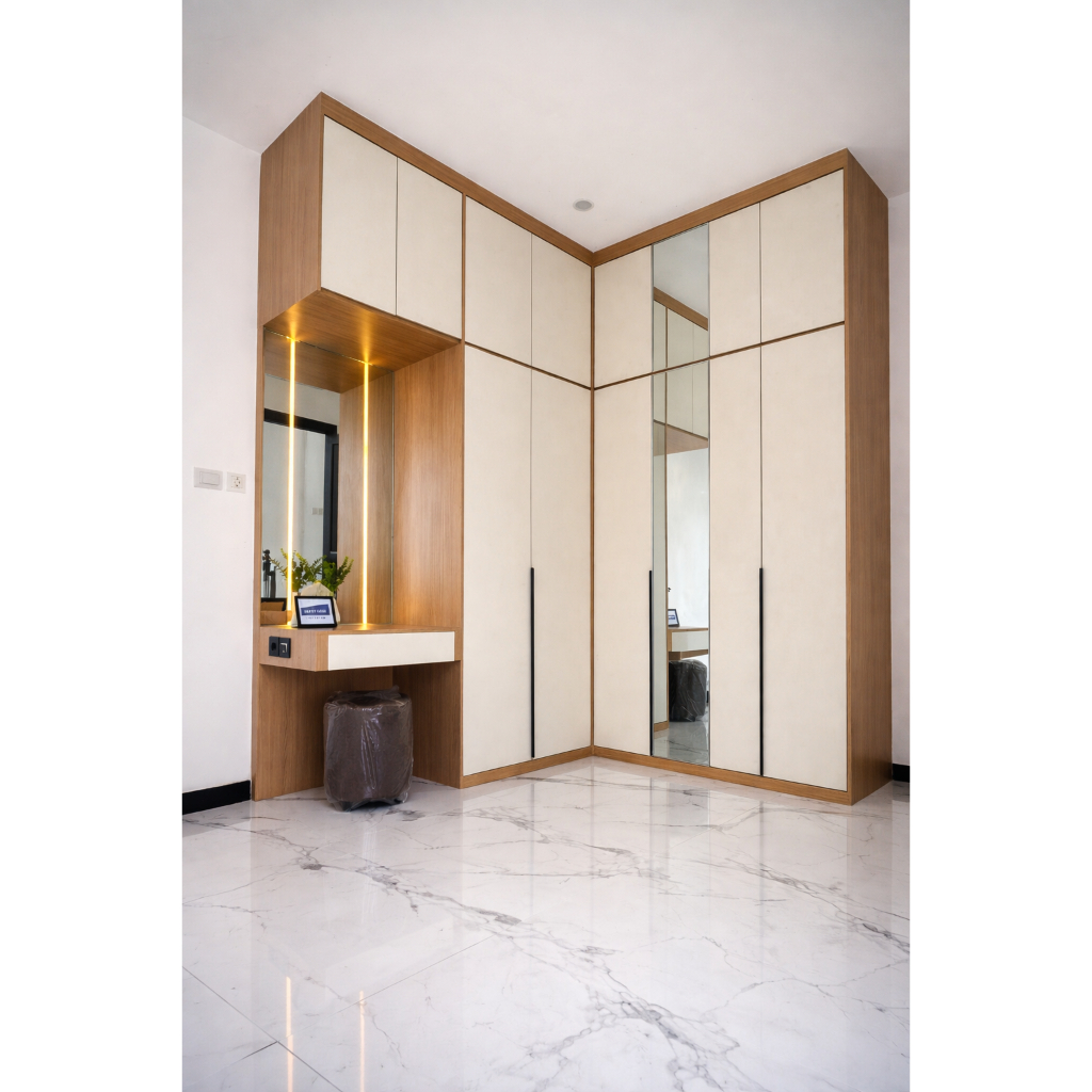 Wardrobe Custom Kamar Utama