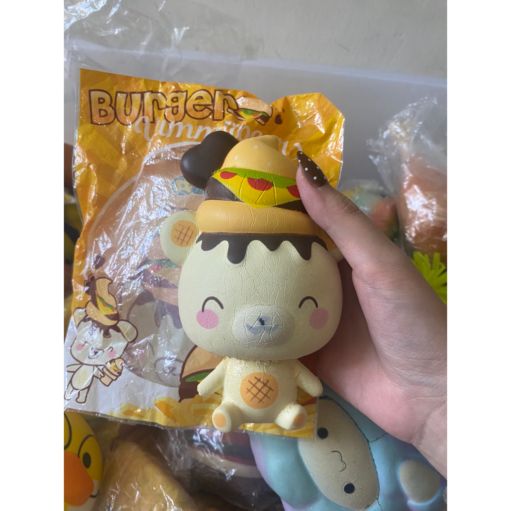 preloved squishy murah licensed (yumibear, punimaru, poli, sanrio)