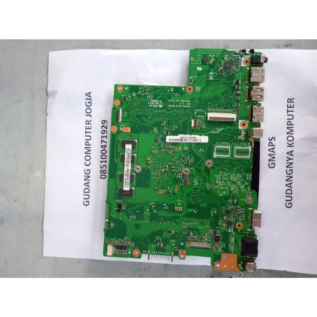 Board Mainboard Mobo Mesin Motherboard Laptop Laptop Asus X441NC X441 NC Kondisi Mati