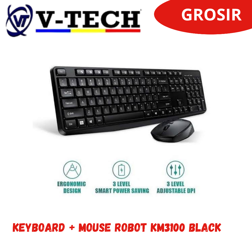 KEYBOARD + MOUSE ROBOT KM3100