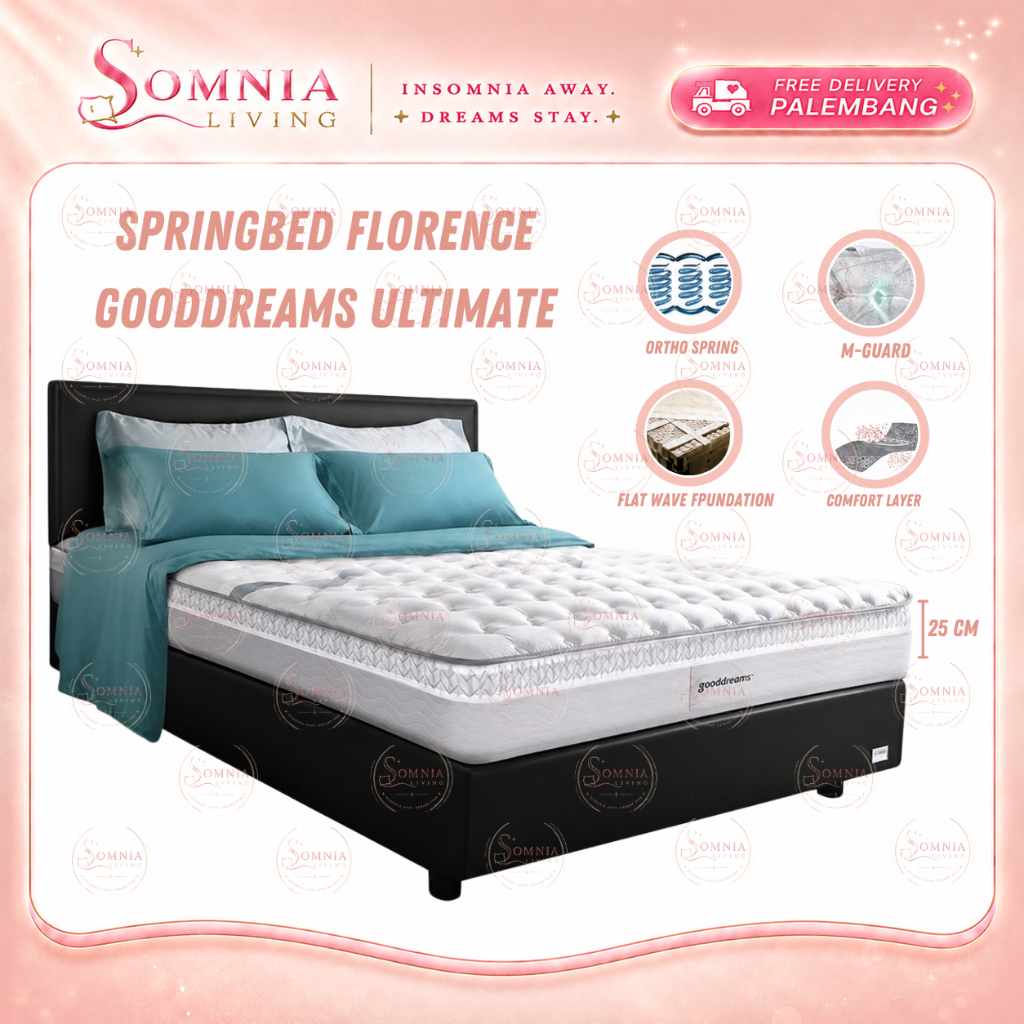 Springbed Florence Gooddreams Ultimate | Springbed Kasur Matras Florence Gooddreams Murah Palembang 