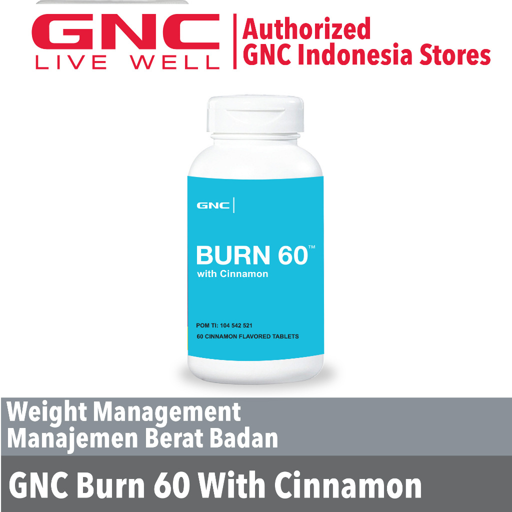 GNC BURN 60 WITH CINNAMON (965522)