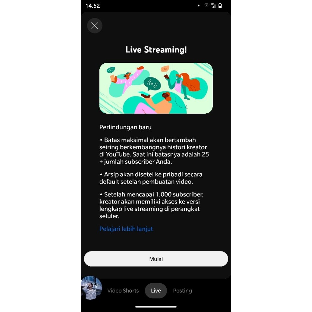 AKUN OLD YOUTUBE SIAP KEJAR JAM TAYANG LIVE